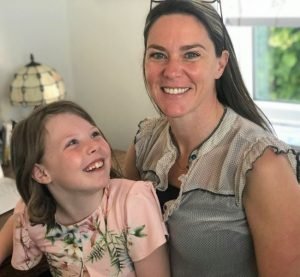 Dee Bell and daughter Florence